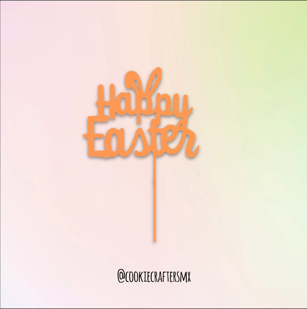 Cake Topper Happy Easter