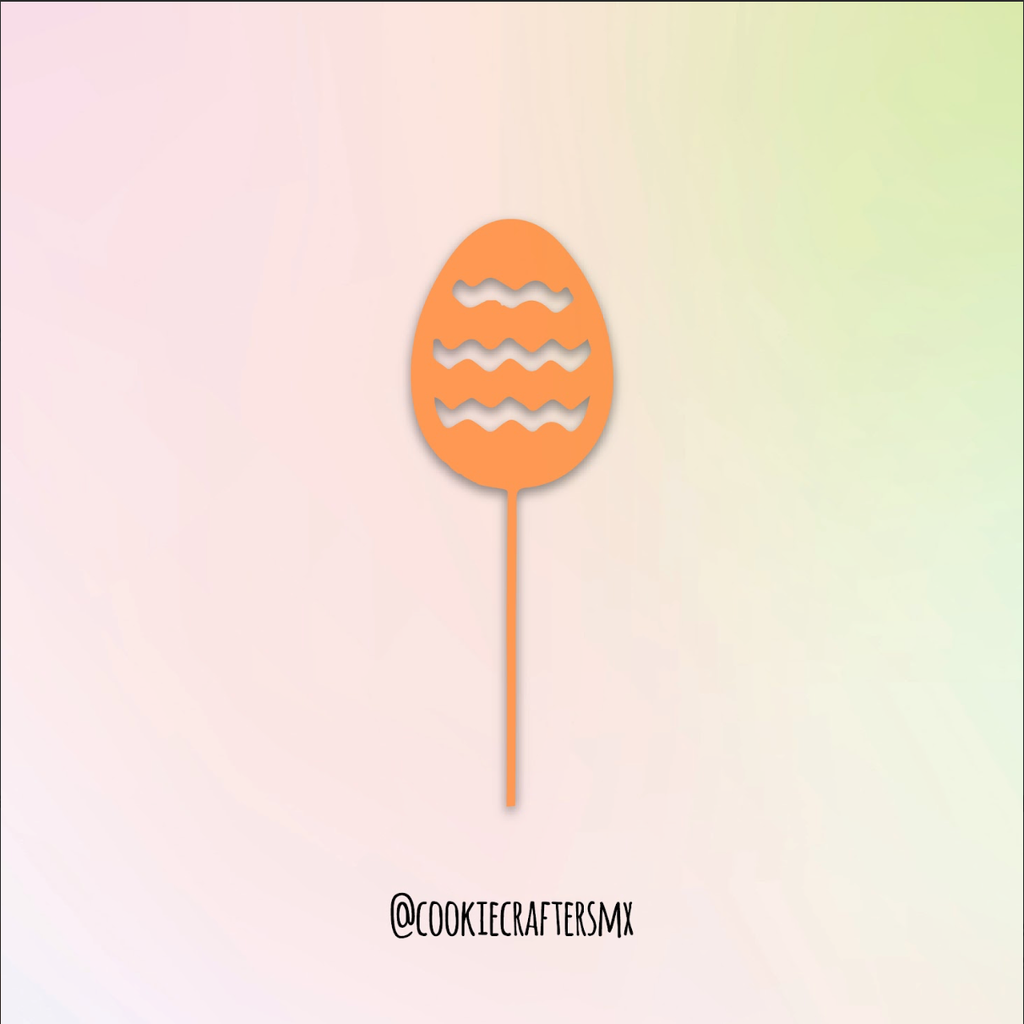 Cake Topper Huevo de Pascua