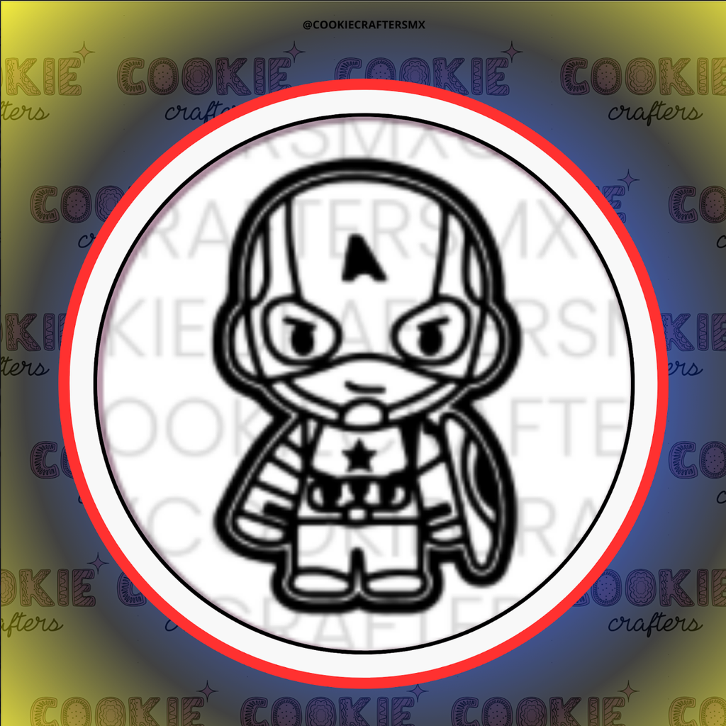 Mini Capitán América 