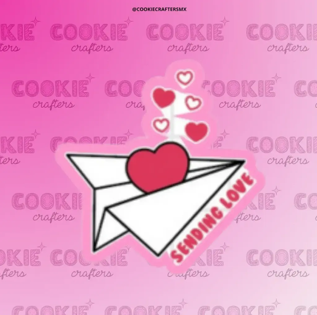 Avión De Papel Con Corazón
