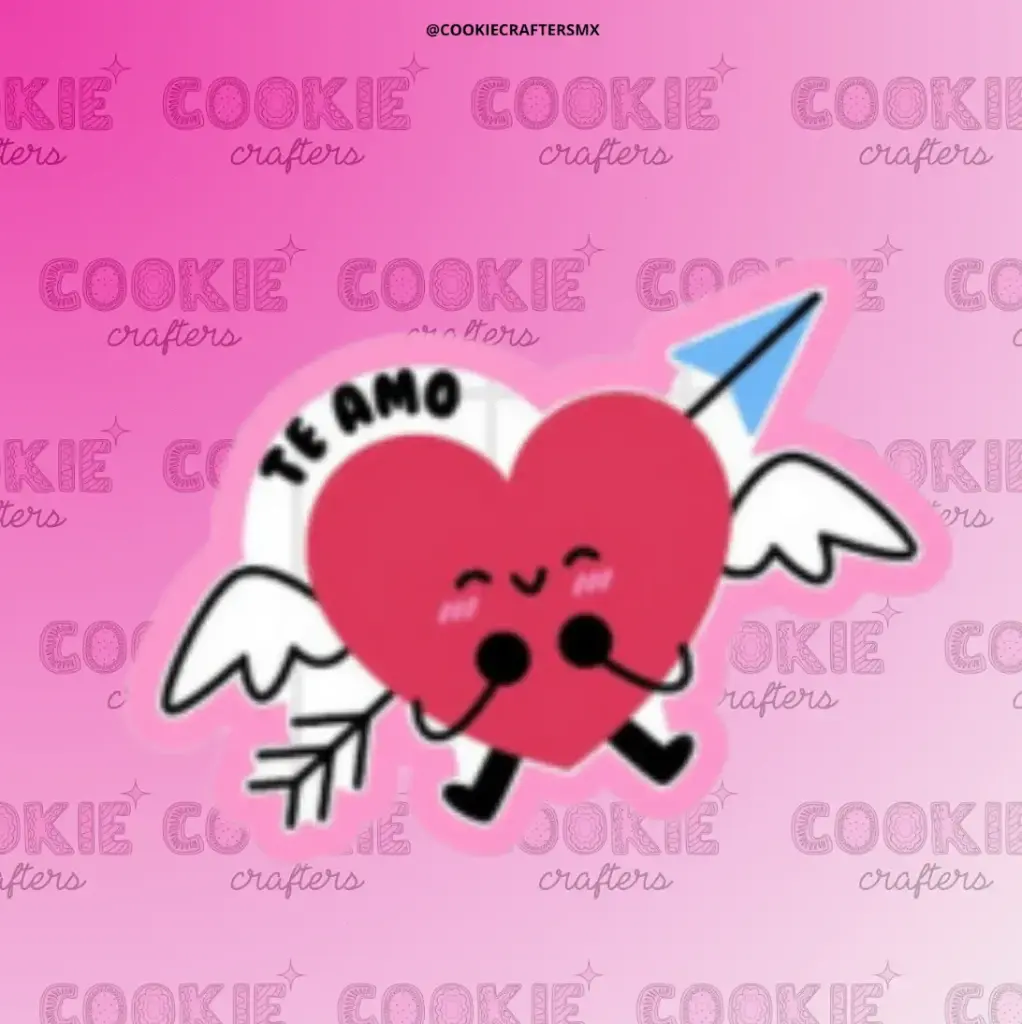 Corazón Con Alas Y Flecha