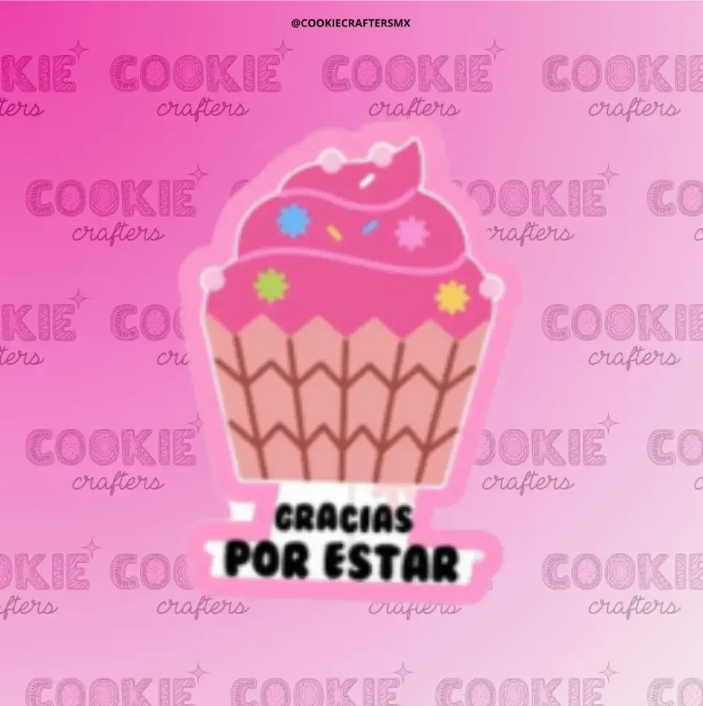 Cupcake Gracias Por Estar