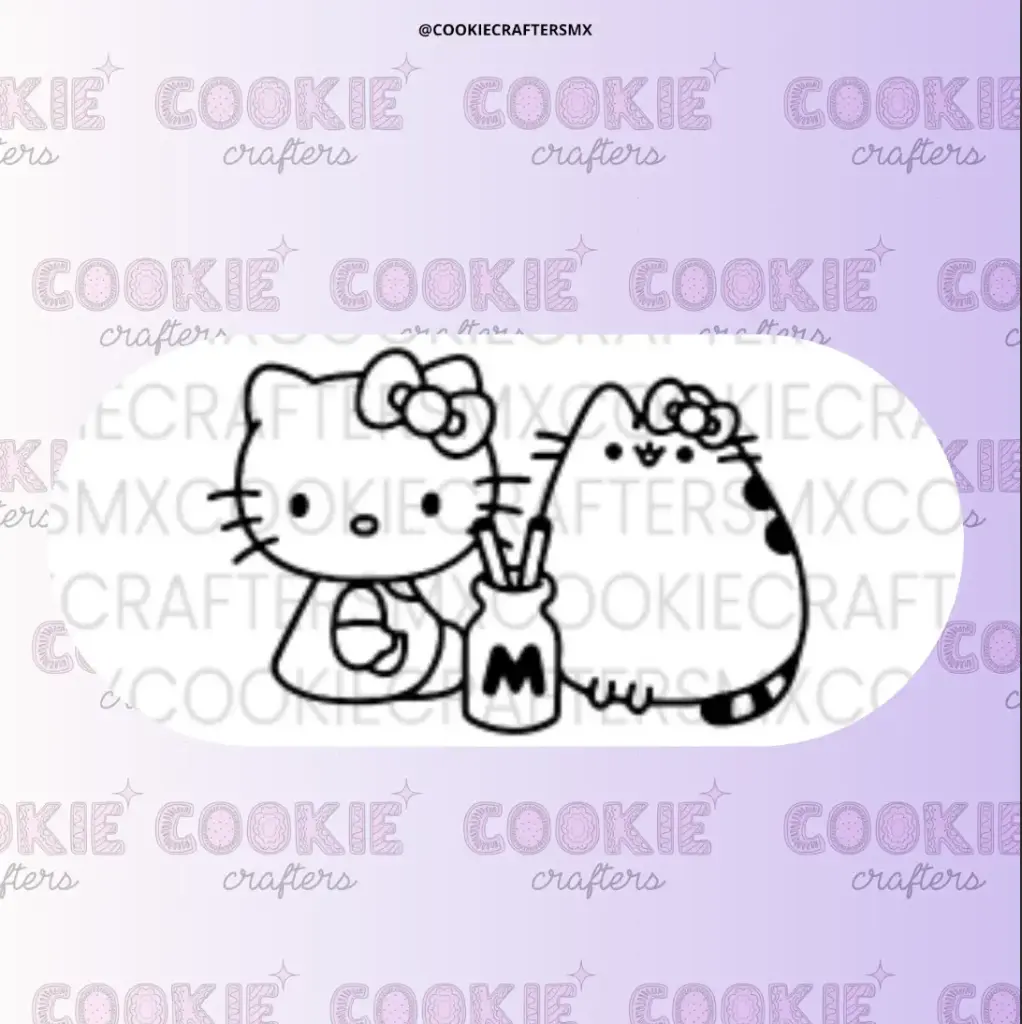 Push X Hello Kitty