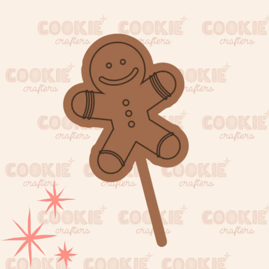 Cake Topper Galleta Jengibre