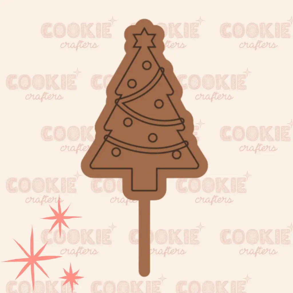 Cake Topper Árbol de Navidad