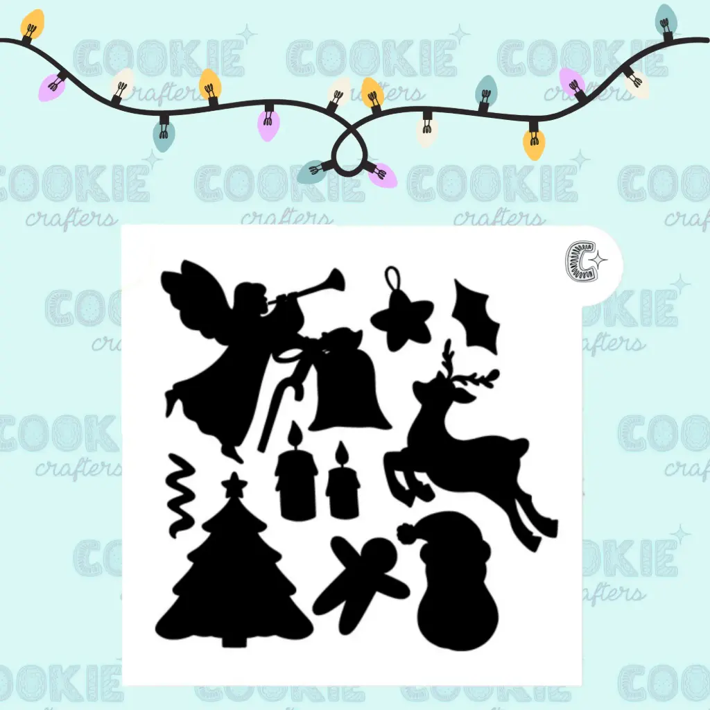 Stencil Decoración Navidad 2