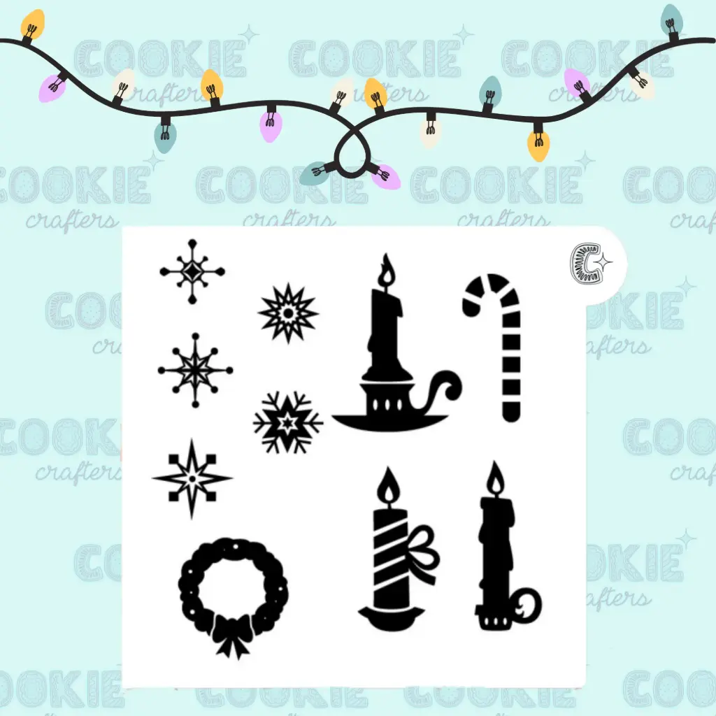 Stencil Decoración Navidad 3