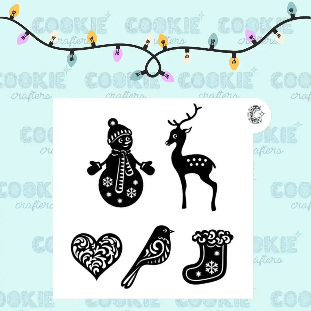 Stencil Decoración Navidad 6