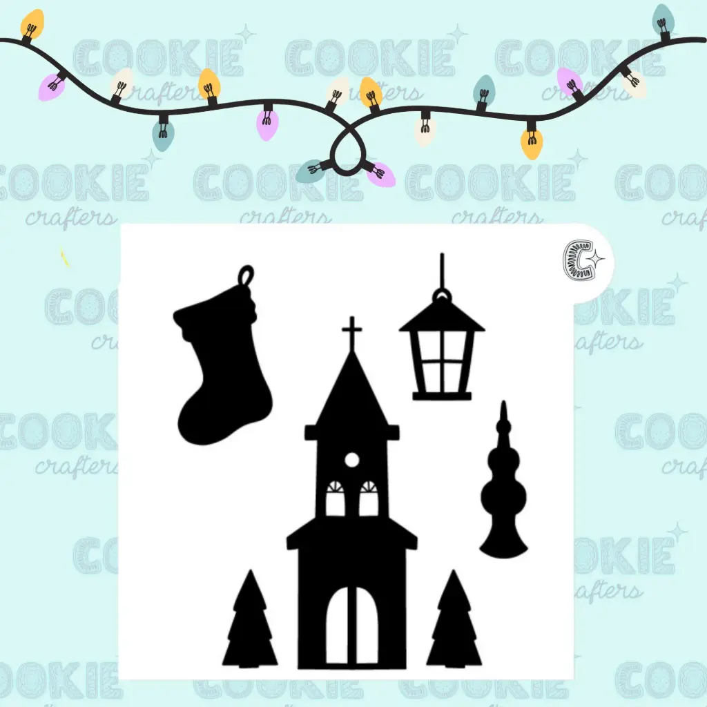 Stencil Decoración Navidad 7