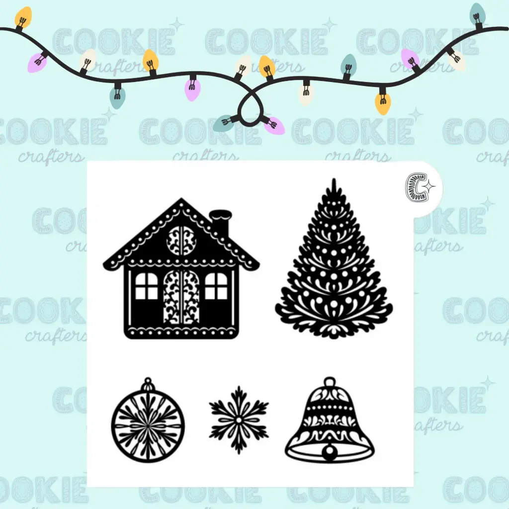 Stencil Decoración Navidad 8