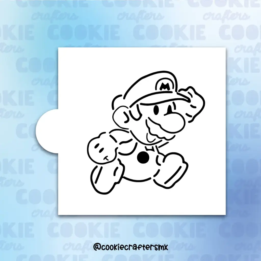 Stencil Mario Bros