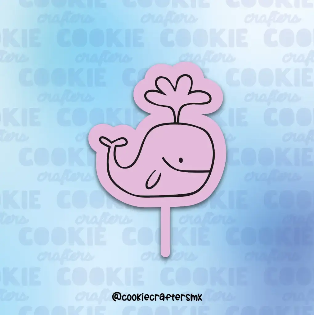 Cake Topper Ballena