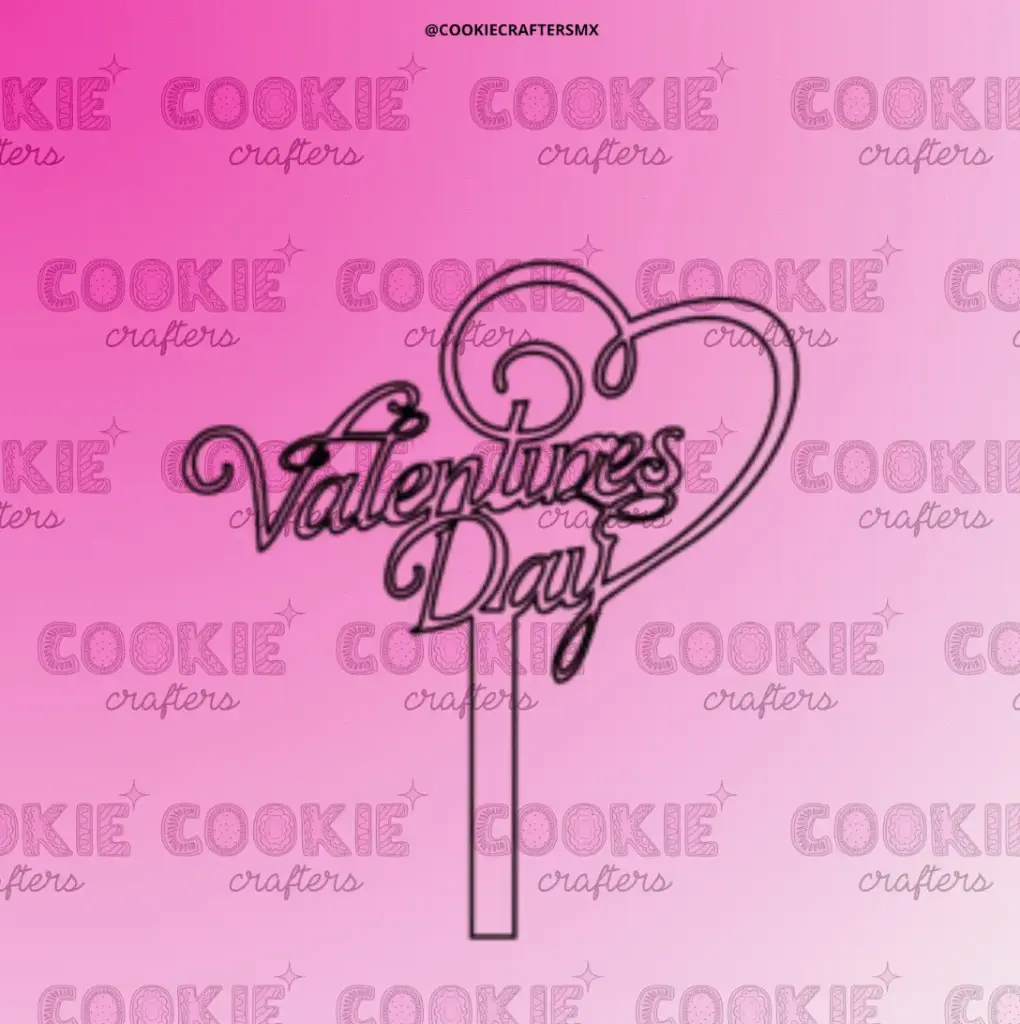 Cake Topper Valentines Day