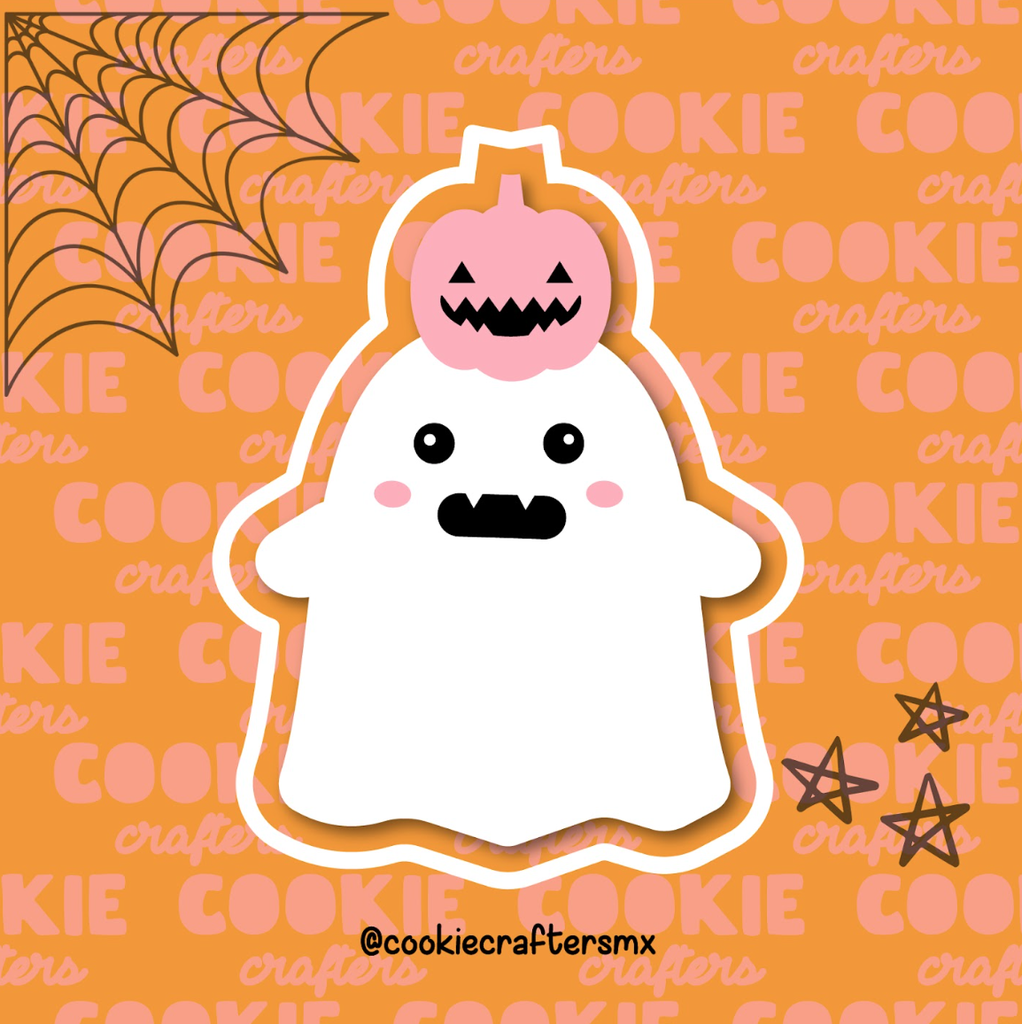 Fantasma con Calabaza en la Cabeza 2