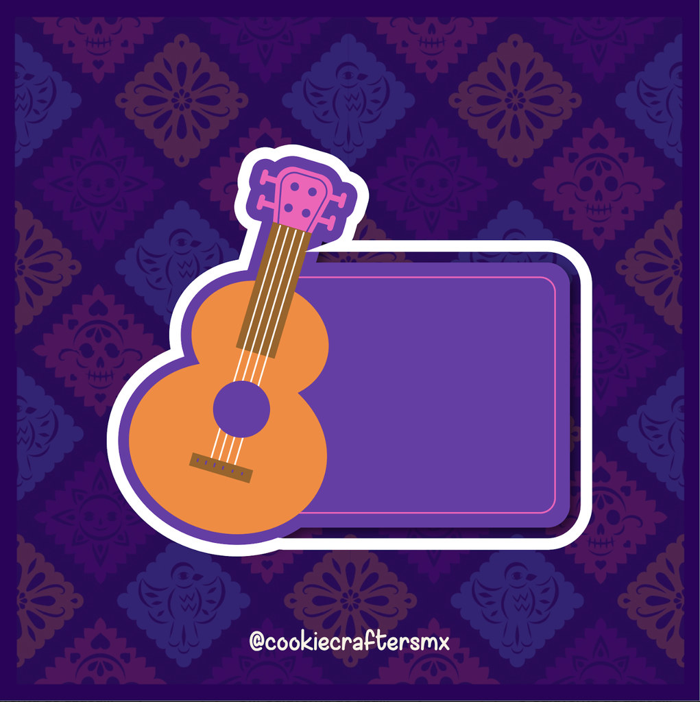 Guitarra con Cuadro de Texto