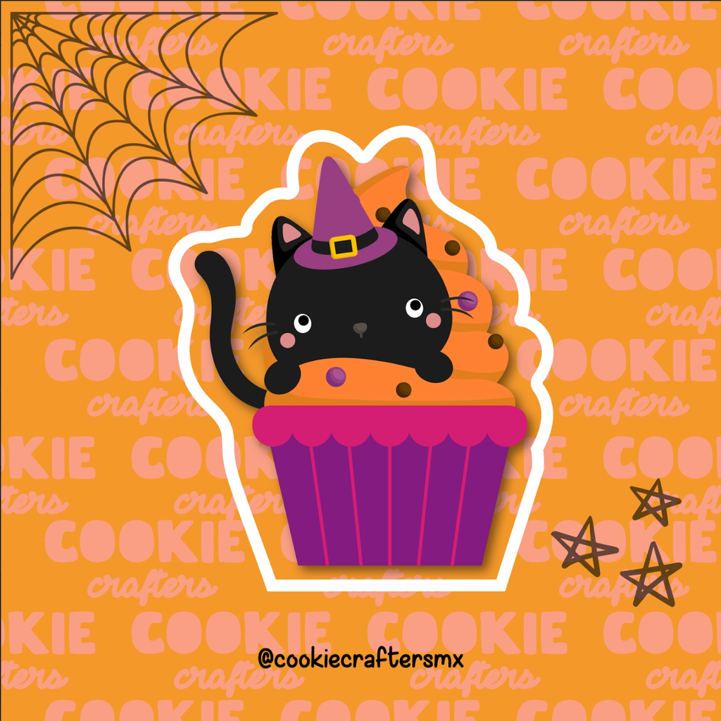 Gato En Cupcake