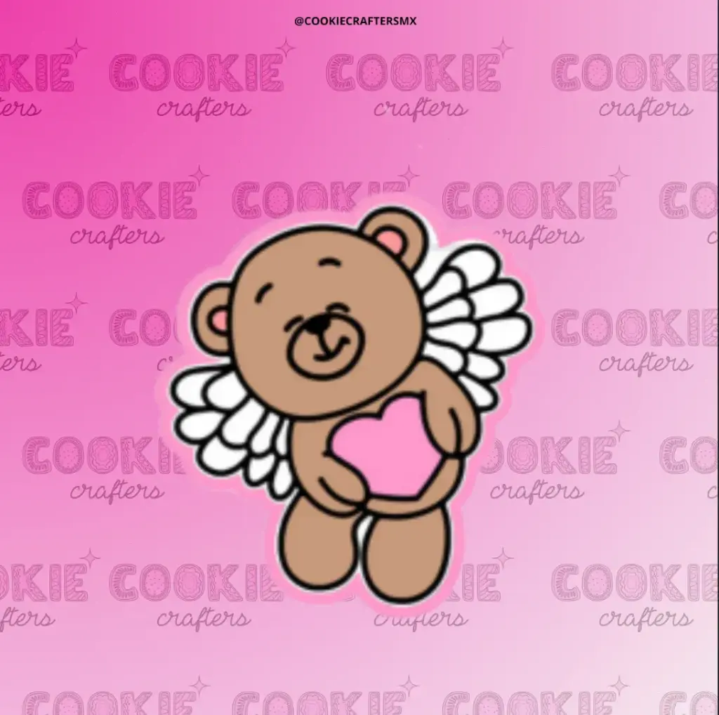 Osito Con Alas y Corazón