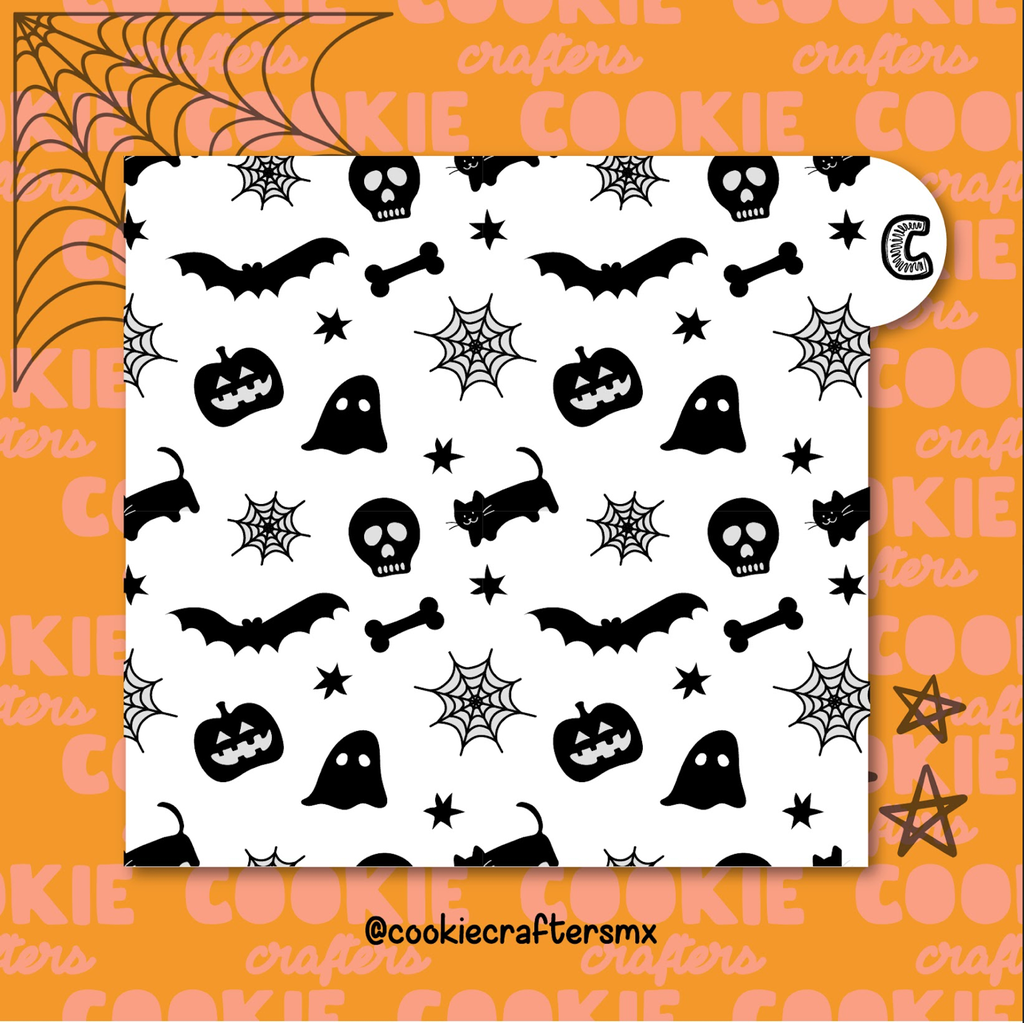 Stencil Halloween Varios 1
