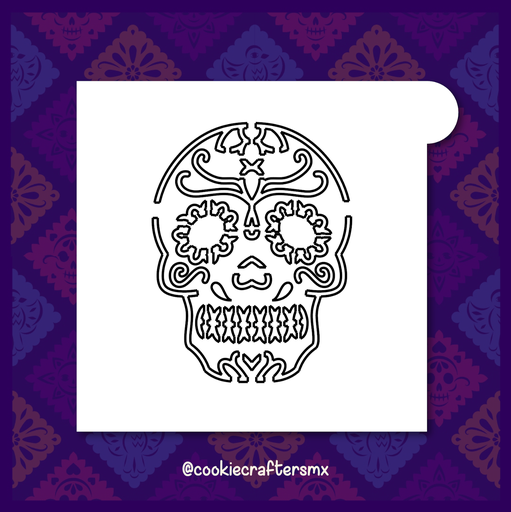 Stencil Calavera 1
