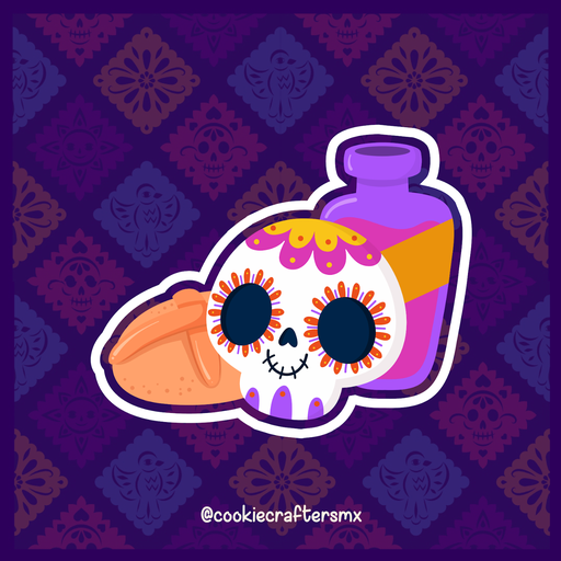 Calavera Con Pan Y Tequila