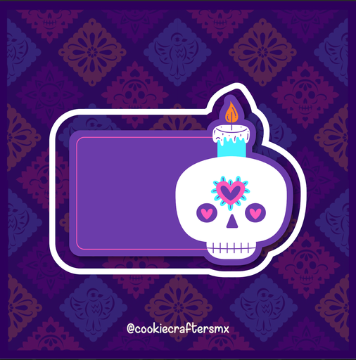 Calavera Con Vela