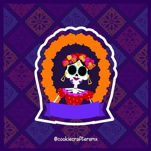 Calavera Frida Kahlo