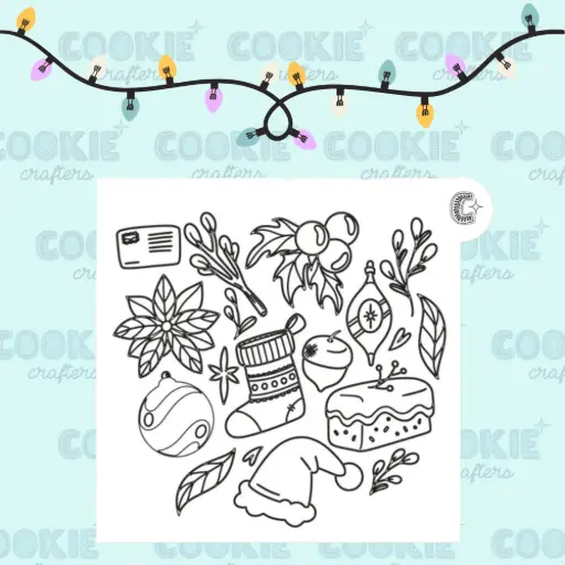 Stencil Decoración Navidad