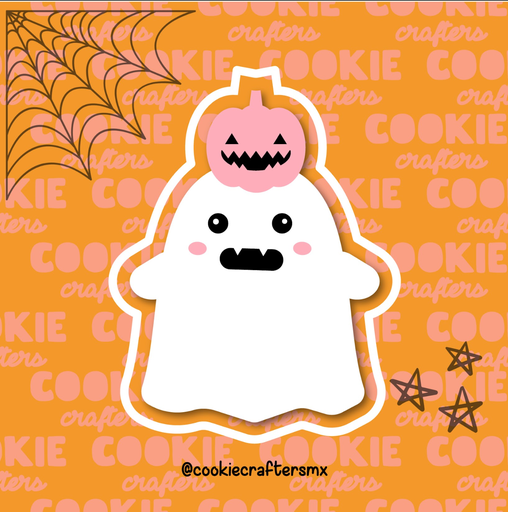 Fantasma Con Calabaza