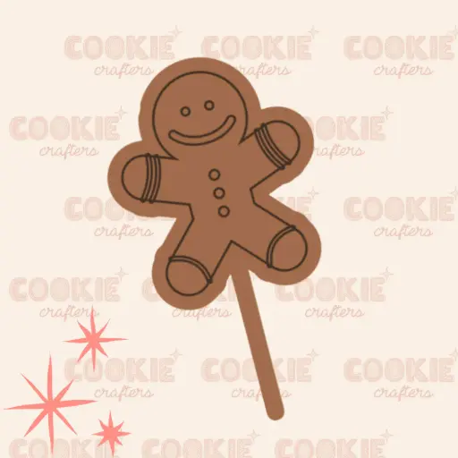 Cake Topper Galleta Jengibre