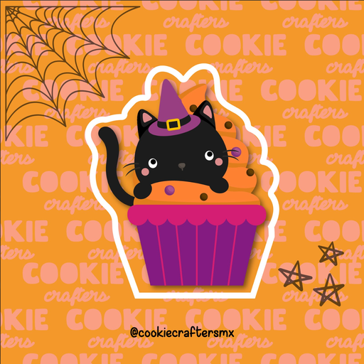 Gato En Cupcake