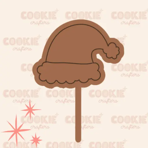 Cake Topper Gorro Santa