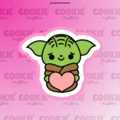 Grogu Con Corazón 1