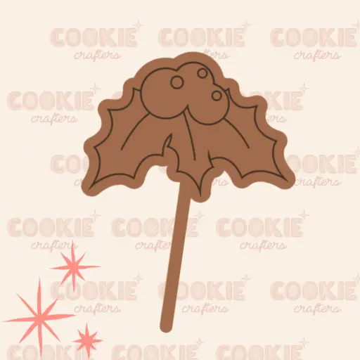 Cake Topper Muérdago