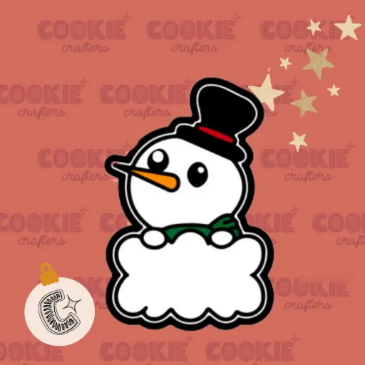 Muñeco De Nieve En Nube