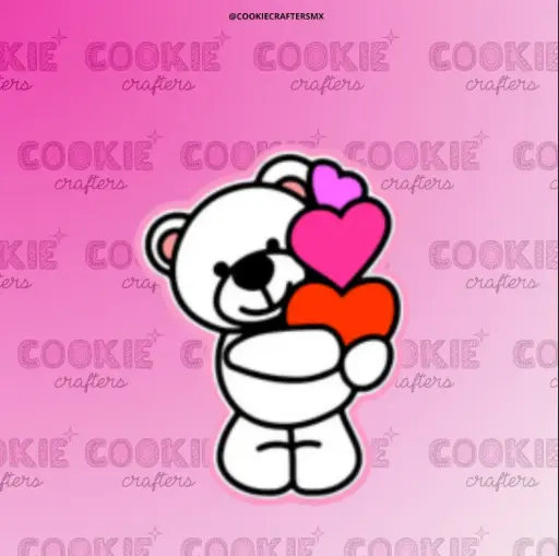 Osito Con Corazones