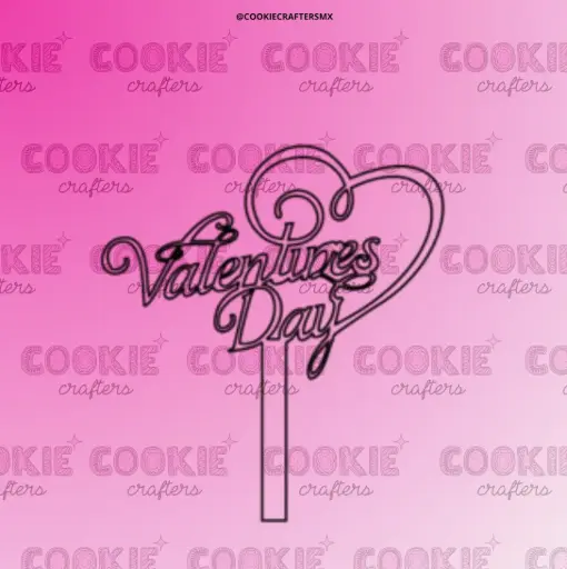 Cake Topper Valentines Day