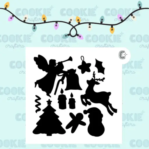 Stencil Decoración Navidad 2