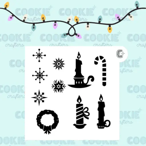 Stencil Decoración Navidad 3