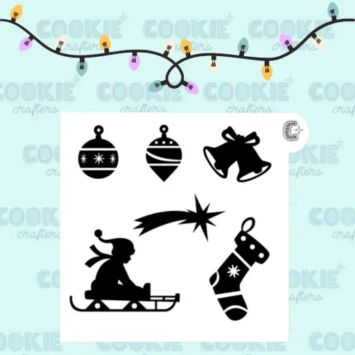 Stencil Decoración Navidad 4