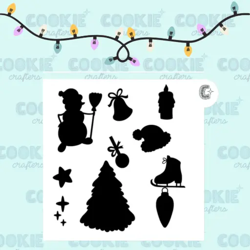 Stencil Decoración Navidad 5