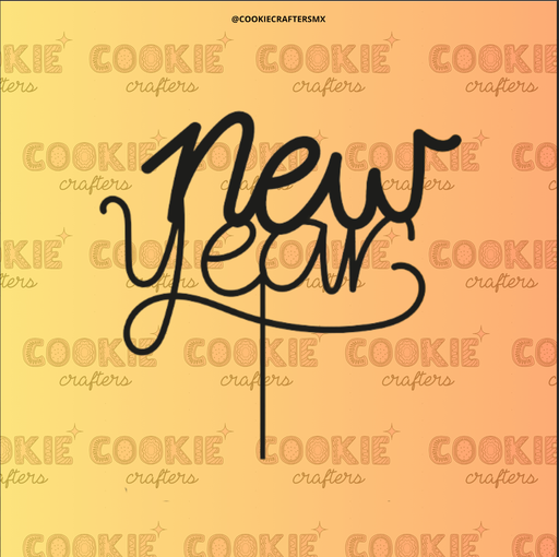 Cake Topper New Year 