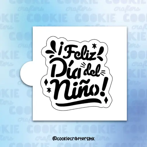 Stencil ¡Feliz Día del Niño!