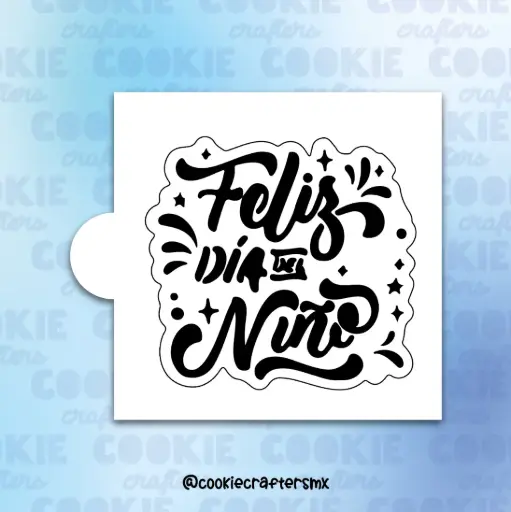 Stencil Feliz Día del Niño 2