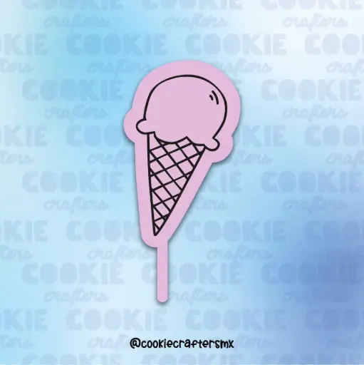 Cake Topper Helado