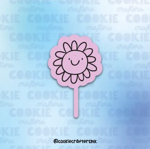 Cake Topper Girasol Sonriente