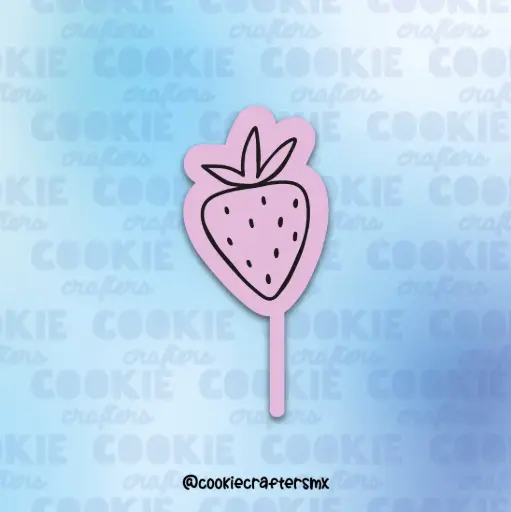 Cake Topper Fresa