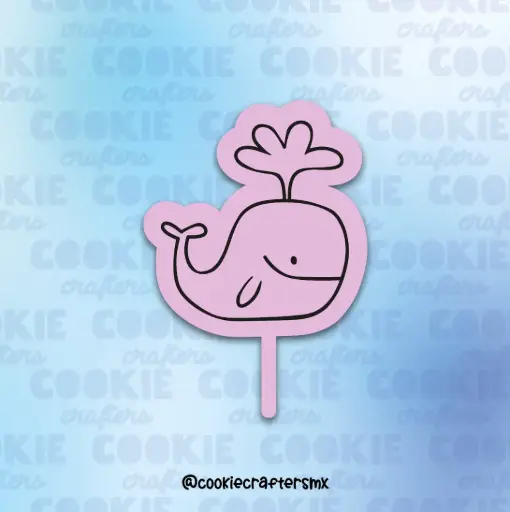 Cake Topper Ballena