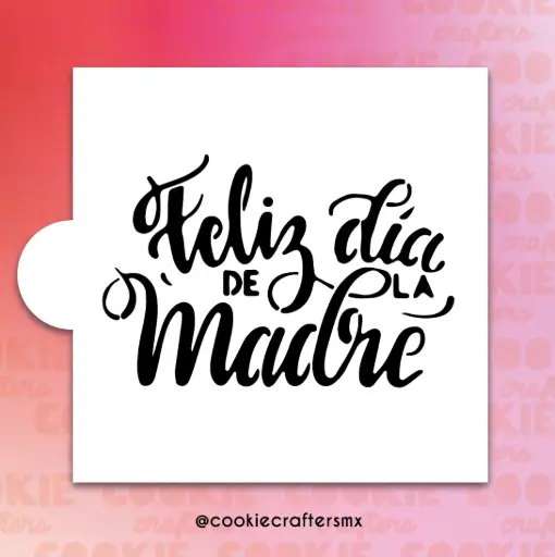 Stencil Feliz Día de la Madre