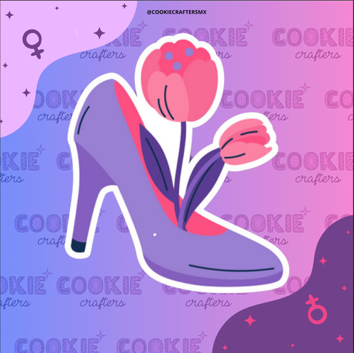 Tacones con Flor 