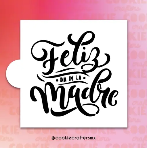 Stencil Feliz Día de la Madre 1